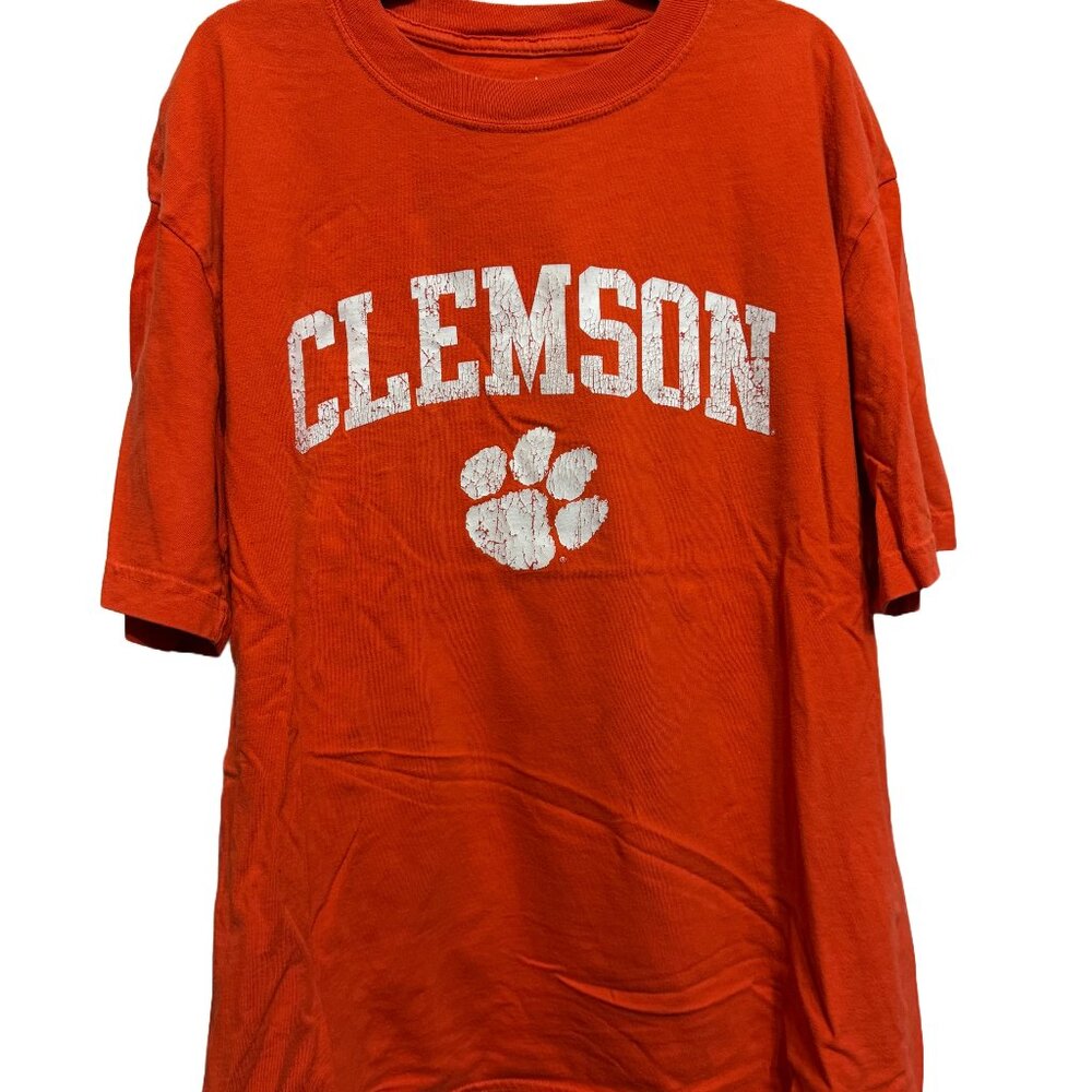 Clemson University Tigers Alta Gracia Apparel Tee Shirt, Large